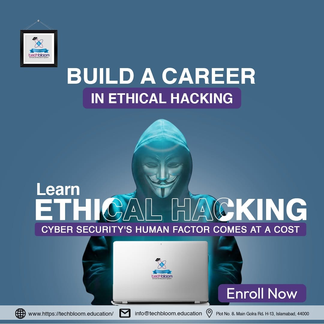 TechBloom ethical hacking short course campaign creative